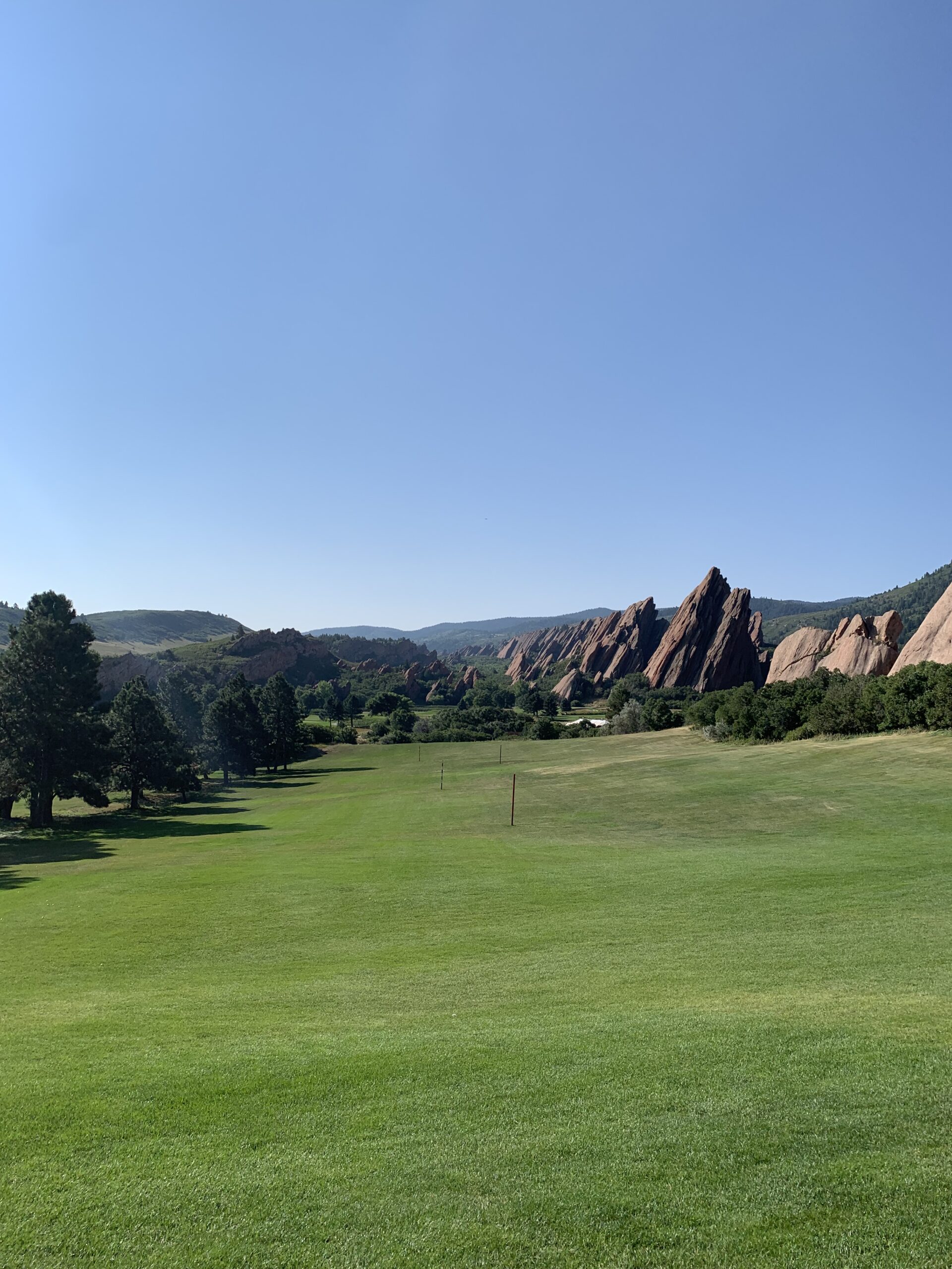 Arrowhead Driving Range View