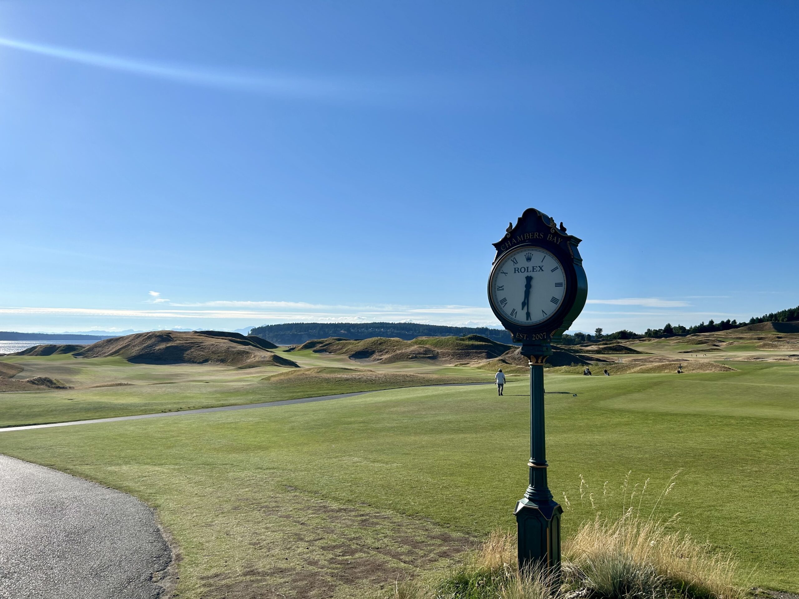 Chambers Bay Golf Course Clock